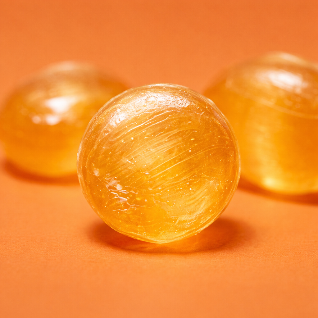 Organic Double Ginger Peach Tummydrops, 33 ct